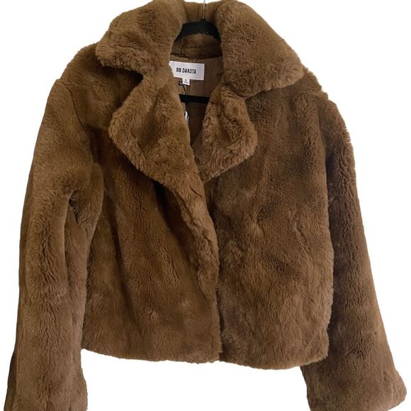 BB Dakota Big Time Plush Jacket - Picture 1 of 11